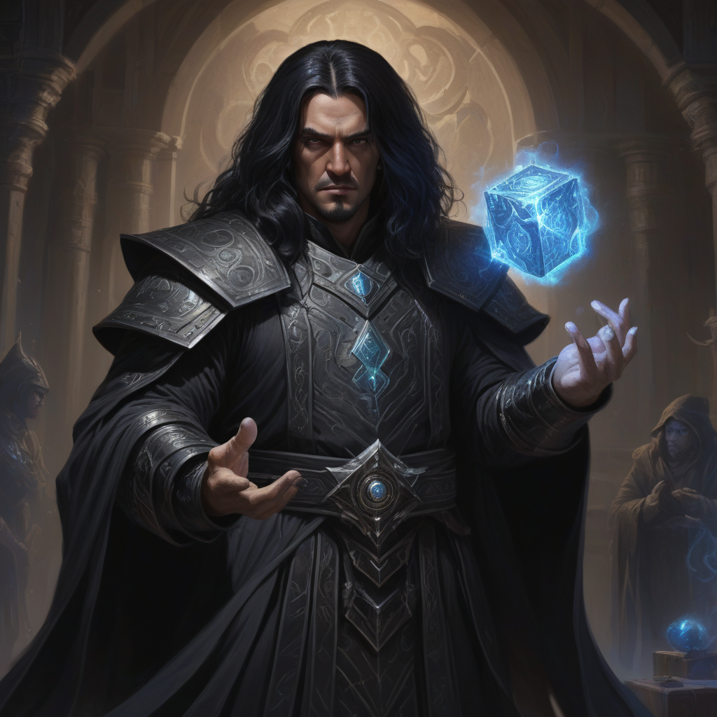 Try an evil mage look